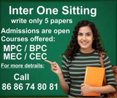 Open Inter One sitting in kukatpally