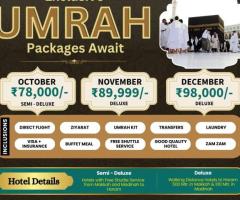 Get Umrah Tour Package From Delhi Delhi