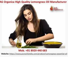 How to Use AG Organica Lemongrass Oil in Aromatherapy ?