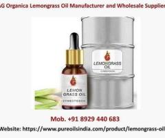 How to Use AG Organica Lemongrass Oil in Aromatherapy ?