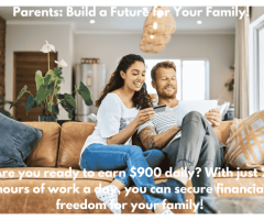 $900 daily with Just 2 Hours per day!! It’s Not a Dream!!